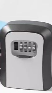 HOL High Capacity 4-Digit Combination Wall Mounted Key Storage Lock Box 5 Keys Capacity for House Keys or Car Keys