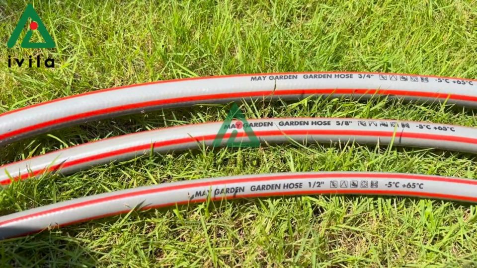Ống dẫn nước 3 lớp cao cấp phi 16 - 20 - 25 ống nước chống gập chống xoắn siêu bền ống nước dẻo ống nước mềm ống dẫn nước sân vườn dùng để tưới cây rửa xe vệ sinh nhà cửa
