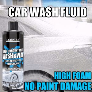 Orsay Ultra Shine Car Wash & Wax - 100ml UV-Resistant Foam Coating Full Coverage Restores Paint to Mirror Finish Safe