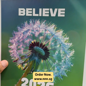 SET of 5 - 2026 Christian Daily Bible Verse NnN Desk Calendar - Spill Resistant High-Quality