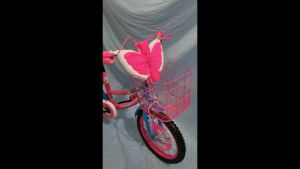 Sepeda Anak Perempuan Ukuran 16 Inch 5 Tahun Musik Lampu Keranjang Besi