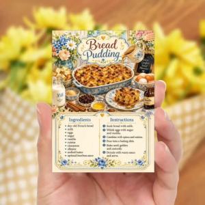 24 Chiếc Thẻ Công Thức Làm Bánh Cổ Điển Hướng Dẫn Làm Bánh Ngọt Cao Cấp Để Trưng Bày Trên Tường Cửa Hàng Thiệp Chúc Mừng Theo Chủ Đề Ẩm Thực Dành Cho Những Người Yêu Thích Món Tráng Miệng