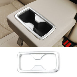 For Toyota RAV4 XA50 2019 2020 2021 2022 2023 2024 2025 RAV 4 Hybrid ABS Car Rear Row Water Cup Holder Cover Frame Trim