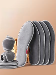 XIANZHAO | Mens Thickened Fleece Warm Insoles Anti-Cold Winter Soft Bottom Comfortable Long Standing Not Tired Not Chilled Feet