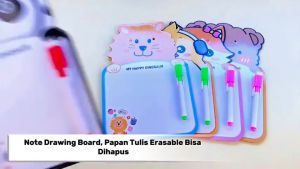 Note Drawing Board Papan Tulis Mini Anak Free Spidol Bisa Dihapus Tali Gantung Stationery Hampers Anak