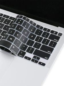 Silicone Keyboard Cover for MacBook Air 13.3" 2020 M1 Processor A2337 Keyboard Skin Compatible with A2179 Keyboard Protector