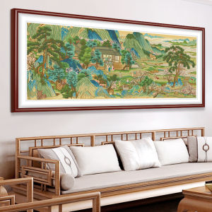 QIANHONGXIU | Elegant Classic Cross Stitch Scenery Picture