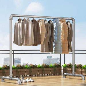 XIANXUNXUE |Indoor Outdoor Stainless Steel Clothes Drying Rack