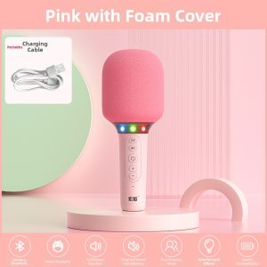 soaiy | Wireless Bluetooth Family KTV Microphone