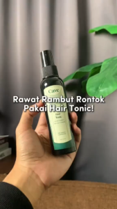 CAVE Hair Tonic 150 ml - Penumbuh Pemanjang Pelebat Rambut Pria Mengurangi Rontok & Kebotakan