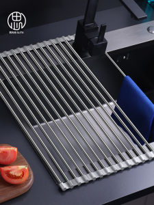 แผ่นรองซักผ้าสแตนเลส ชั้นวางจุกน้ำ ชั้นวางจุกน้ำในครัว แผ่นรองจุกน้ำ แผ่นรองจุดน้ำ แผ่นรองจุดน้ำแบบกันความร้อน