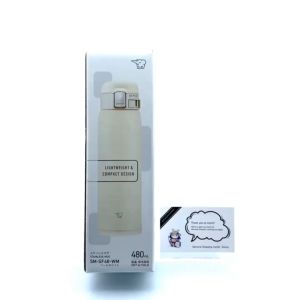 ZOJIRUSHI กระติกน้ำดื่ม Direct Drink [เปิดด้วยปุ่มเดียว] แก้วสแตนเลส ญี่ปุ่น