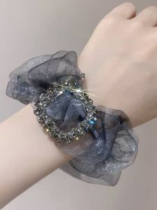 Elegant Simple Womens Hair Ties Elastic Hair Bands Korean Style Fashion Hair Accessories Hair Wraps  out New 2025