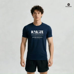 Madaha Kaos Baju Dry fit Jersey Olahraga Karate Nakamura