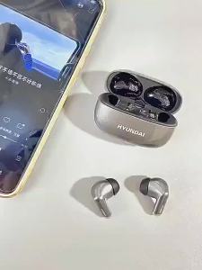 2025HYUNDAI Hiện Đại Y10 Tai nghe dịch thuật không dây Bluetooth tai nghe in-ear di động điều khiển bằng cảm ứng đa ngôn ngữ AI Dịch thuật