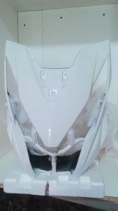 Cover Tameng Depan (Cover Front White) Putih Honda New BeAT eSP (2016-2020)
