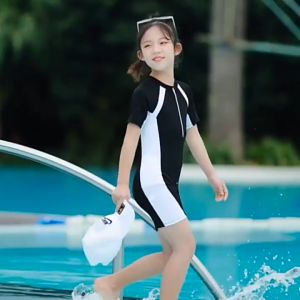 Swimming Suit Kid Baju Renang Budak Quick Dry Swimsuit Kanak Kids Girl Boy Swimwear 儿童泳衣