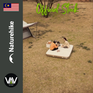 NATUREHIKE Chenjing Built-in Pump Inflatable Bed | Air Mattress for 2 Person