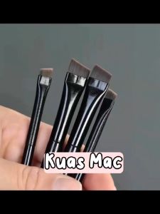 Kuas MAC Alis Hitam Eyeliner Pen Eyebrow Brush Bahan Sintetis