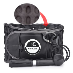 เข็มขัดพยุงเอวแบบเป่าลมกระดูกสันหลังส่วนเอวสายรัดลมอุปกรณ์ป้องกันเอวการดูแลสุขภาพเข็มขัดหลังสำหรับผู้ชายผู้หญิง