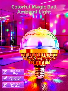 YUANMUXUAN | Rotating Flash Party Light