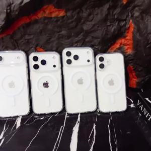 For Magsafe Magnetic Clear Phone Case for iPhone 17 16 E 15 14 Plus 13 12 Mini 11 Pro Max Shockproof Soft Bumper Hard Back Cover