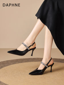 Daphne | French Style Open-Back Summer Pointed High Heels