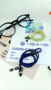 Tali Kacamata Wanita Strap Kalung Kacamata Karet Boba Elastis