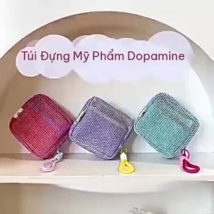 EELHOE | Square Mesh Cosmetic Storage Bag Mini Coin Purse With Zipper Portable Multi Purpose Sundries Organizer Travel Makeup Pouch Case