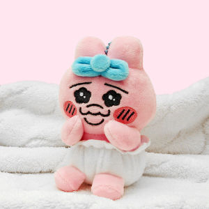 Cute Creative Funny Ugly Lovely Pink Rabbit Underwear Plush Toy Small Hanging Ornament Soft PP Cotton Filled Rabbit Doll for All Genders