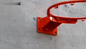 45CM Hanging Basketball Ring/Wall Mounted Basketball Hoop/Outdoor Indoor Basketball Training Keranjang Bola Keranjang