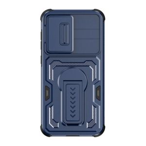 Ốp Lưng Chống Rơi Armor Fold Stand Cho Motorola G Stylus 5G/2025 Edge/Pro G/Power 2025/2026 Với Bảo Vệ Ống Kính Máy Ảnh Chống Sốc Chống Trầy Xước