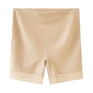 Anyoumian | Modal Safety Pants Womens Seamless Underwear High Waist Briefs No Wear Comfortable Cotton Crotch Anti-Light Bottoms