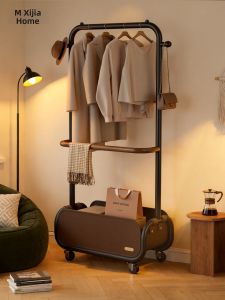 XIJIJIA | Small Space Saving Standing Clothes Rack