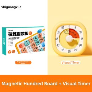 SHIGUANGXUE | Primary Student Enlightenment Math Learning Board Arithmetic Practice 100-Number Chart