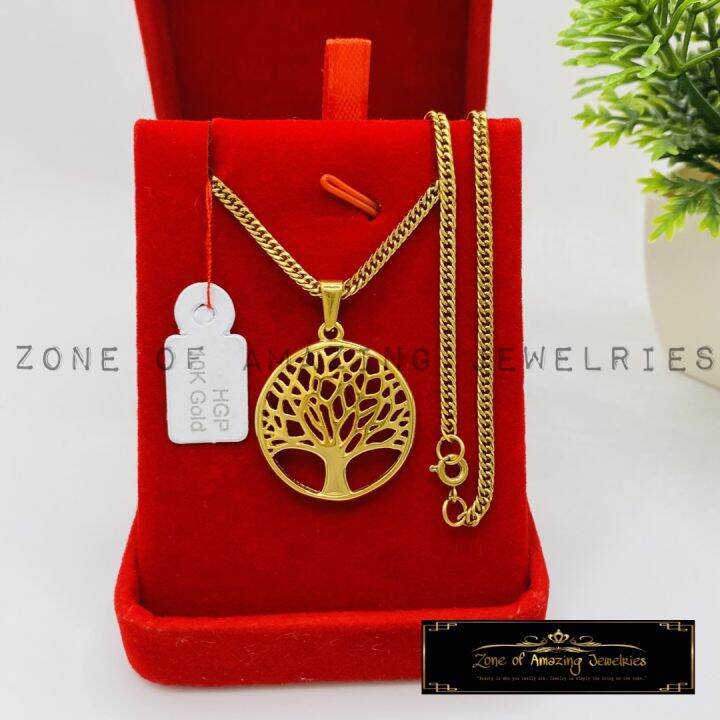 Money tree online pendant gold