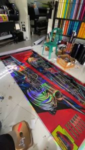 RYL 090-STIKER DECAL MOBIL FORTUNER VELOZ TERIOS RUSH MOBILIO JAZZ KIJANG GRATIS CUSTOM NAMA