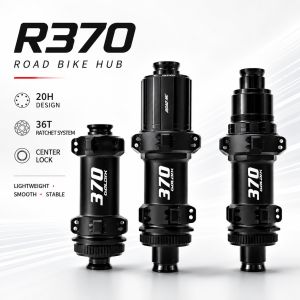 GOLDIX R370 20H Road Bike Hub Lightweight Center Lock Disc Brake 36T Ratchet HG/XDR 10-12 Speed Front Rear Bicycle Wheel Hub