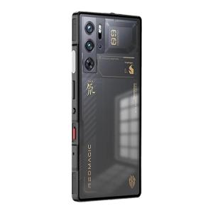 BOSKJUE | Metal Frame Dustproof Transparent Matte Gaming Phone Case with Snap Capsules for Full Protection