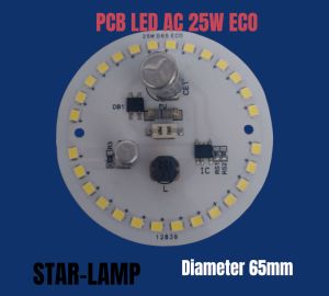 PCB LED AC ECO 25W DIAMETER 65MM
