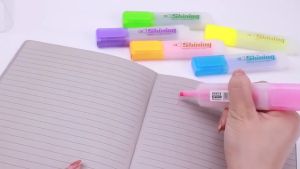 BaoKe Highlighter Set Isi 6 MP4910-6 - Aksesoris Penanda Dokumen