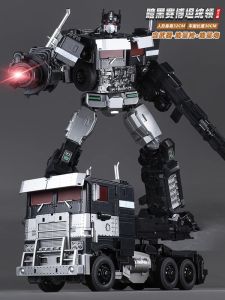 Deformation Toy Optimus Prime Outdoor Column Birthday Gift Boy Alloy Authentic Diamond Column Car Column Robot Model