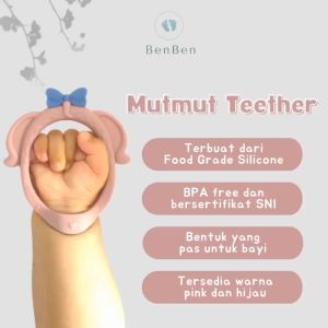 Benben Mutmut Premium Teether - Mainan Gigitan Bayi