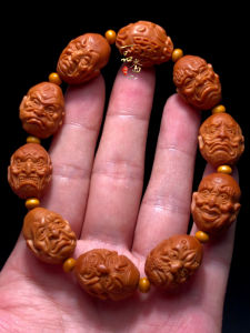 Vòng Tay Hạt Oliv 18 La Han Hai Mặt Tinh Xảo Dành Cho Nam Và Nữ Vòng Tay Hạt Oliv La Han 18 La Han Tinh Xao Dành Cho Nam Và Nữ