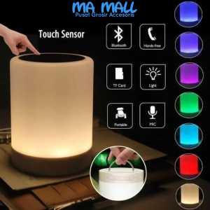 Speaker Bluetooth Night Lamp Smart Touch RGB B89