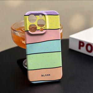 Pastel Water Ripples For iPhone 17 16 15 14 13 12 Pro Max Slim Shockproof Cover for iPhone Air Case Blank