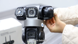 V380 PRO Cctv Camera 9MP 3 Lens 3 Screens Outdoor Waterproof IP66 Connect Cellphone CCTV With Audio And Speaker Wireless Wifi 360 Home 4G IP Security Cameras HD 1080P Night Vision