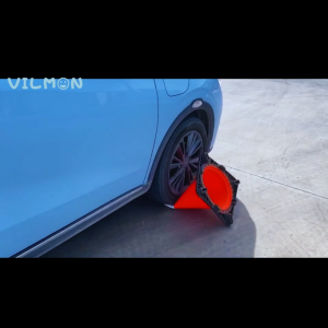 กรวยจราจร ขนาด 70 ซม แบบฐานกว้าง แข็งแรง ทนทาน กรวยถนนฉุกเฉิน กรวยพลาสติก PVC Traffic Cone