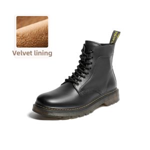 Belle | Winter Warm Wool Lined Thick Sole Mens Boots