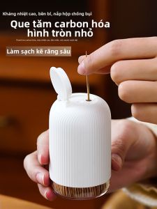 SP SAUCE | Hộp Đựng Tăm Xỏ Sáng Tạo Có Gương